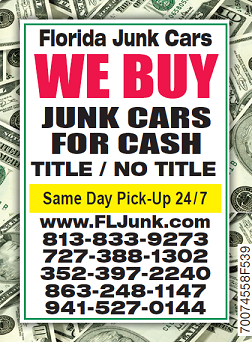 Cash for JUNK CARS